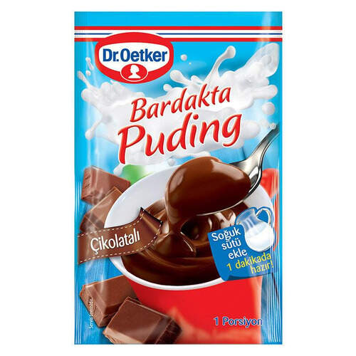 Dr.oetker Bardakta Puding Çikolatalı 35 Gr.