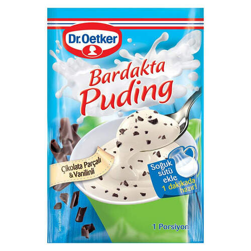 Dr.oetker Bardakta Puding Çikolata-vanilya 34 Gr.