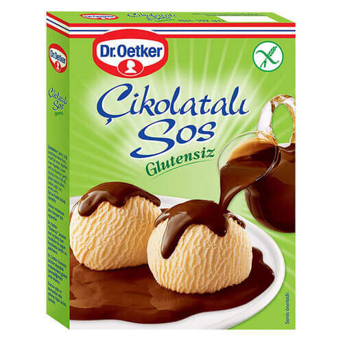 Dr. Oetker Glutensiz Çikolatalı Sos 128 Gr.