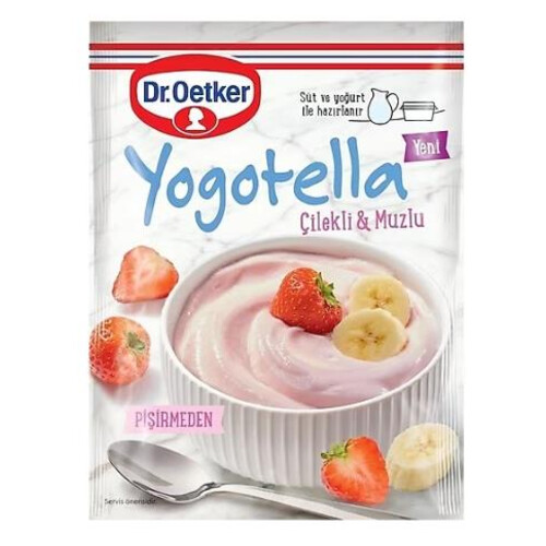 Dr Oetker Yogotella Çilek Muzlu 68 Gr