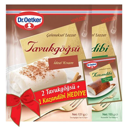 Dr Oetker 2 Tavuk Göğsü Kazandibi Hediye