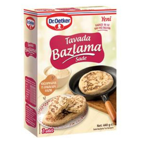 Dr Oetker Tavada Sade Bazlama 440 Gr