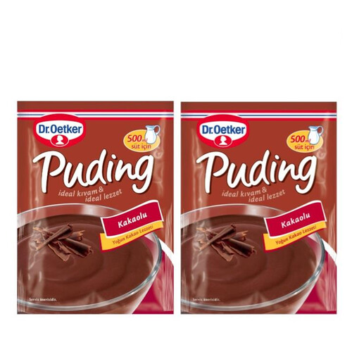 Dr Oetker Puding  Kakaolu 98 Gr 2'li
