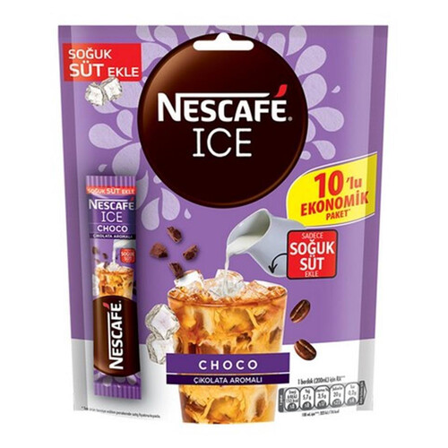 Nescafe 3in1 Arada Ice Choco 10 Lu