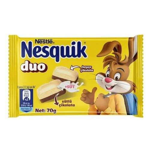 Nestle Nesquik Duo Çikolata 60gr