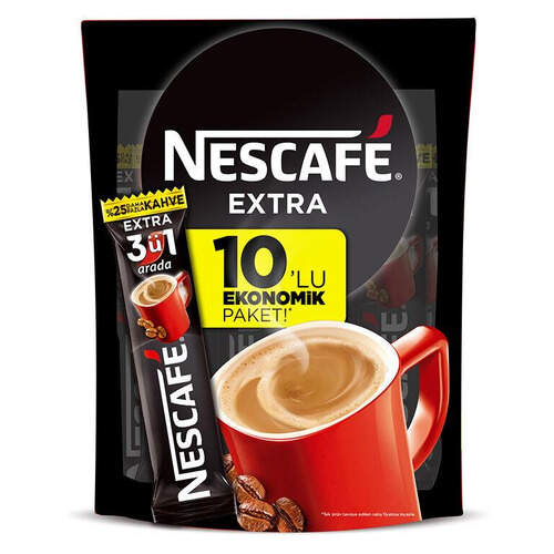 Nescafe 3in1 Extra 10'lu 165 Gr.