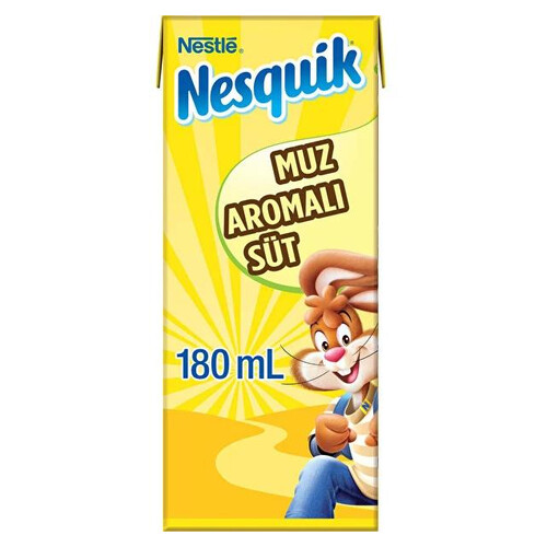 Nestle Nesquık Muzlu Süt 180 Ml.