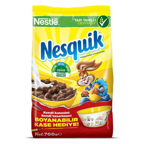 Nestle Nesquık Çikolatalı Gevrek 700 Gr.