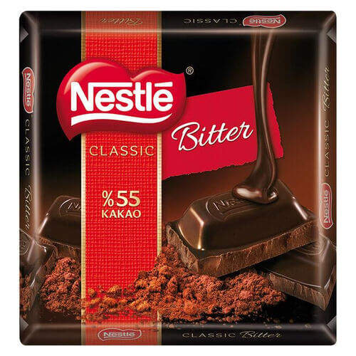 Nestle Classic Bitter Kare Çikolata 65 Gr.