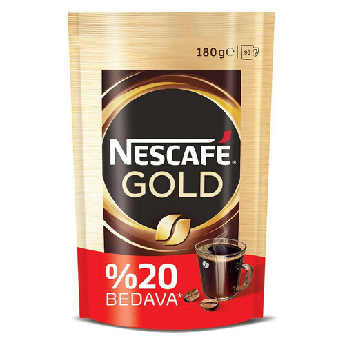 Nescafe Gold 180gr.eko Paket