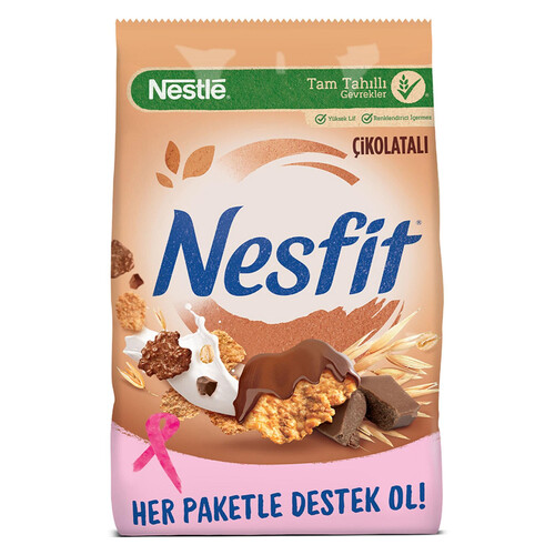 Nestle Nesfit %20 Çikolatalı Gevrek 480 Gr