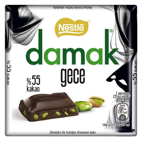 Nestle Damak Gece Çikolata 70 Gr.