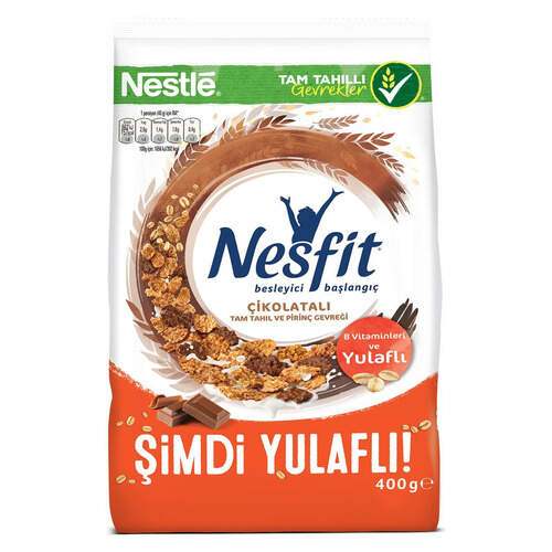 Nestle Nesfit Chocolate Gevrek 400 Gr.