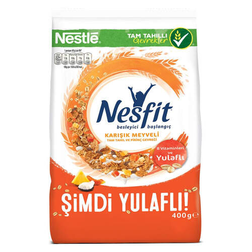 Nestle Nesfit Karışık Meyveli Gevrek 400 Gr.