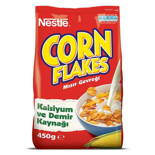 Nestle Corn Flakes Mısır Gevreği 450 Gr.