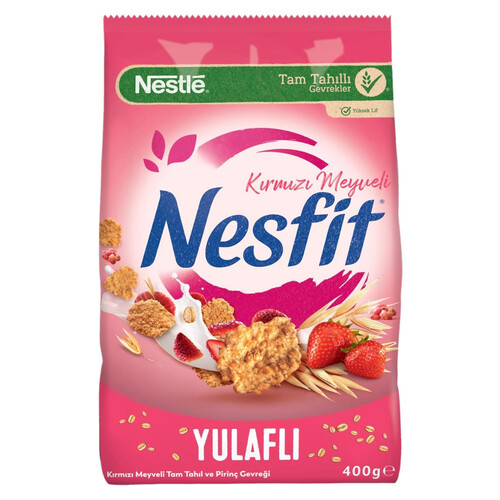 Nestle Nesfit Kırmızı Meyveler 400 Gr.