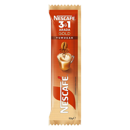 Nescafe Gold 3'ü 1 Arada Yumuşak İçim 17.5 Gr