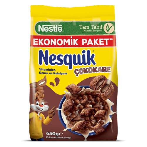 Nestle Nesquık Çokokare 650 Gr