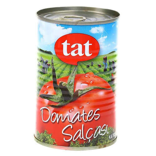 Tat Domates Salçası Teneke 430 Gr.