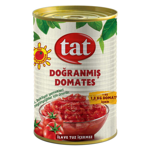 Tat Konserve Doğranmıs Domates 400 Gr