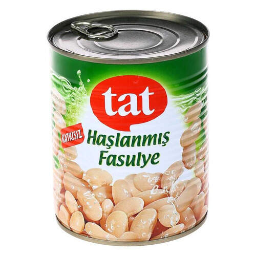 Tat Haşlanmış Fasulye 800 Gr.