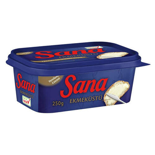 Sana Ekmek Üstü Kase Margarin 250 Gr.