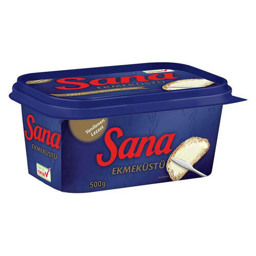 Sana Ekmek Üstü Kase Margarin 500 Gr.