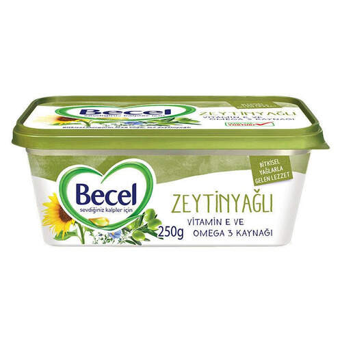 Becel Zeytinyağlı Kase Margarin 250 Gr.