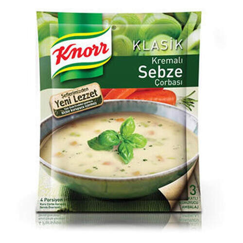 Knorr Klasik Kremalı Sebze Çorbası 65 Gr.