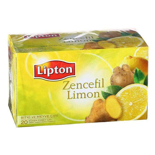 Lipton Bitkisel Zencefil-limon Çayı 40 Gr.