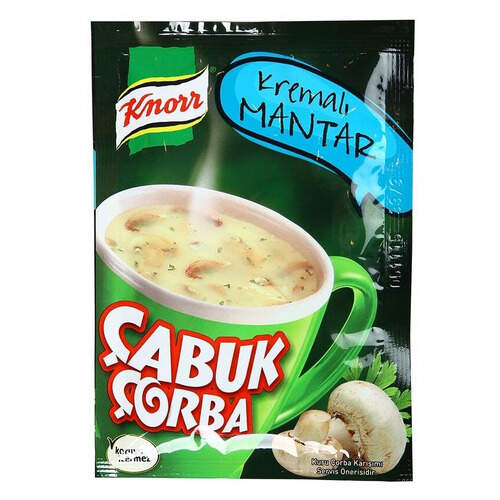 Knorr Çabuk Kremalı Mantar Çorbası