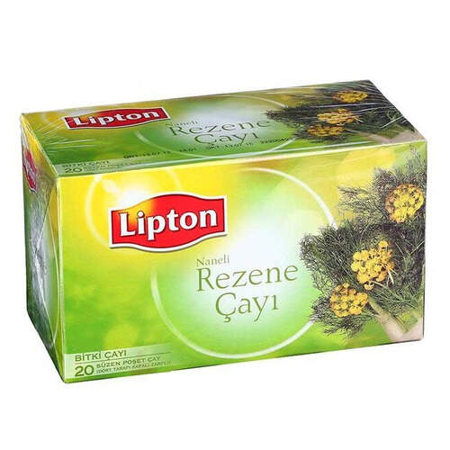 Lipton Naneli Rezene Bitki Poşet Çay 20'li Paket 40 Gr.