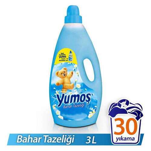 Yumoş Çamaşır Yumuşatıcısı Bahar Tazeliği 3000 Ml.