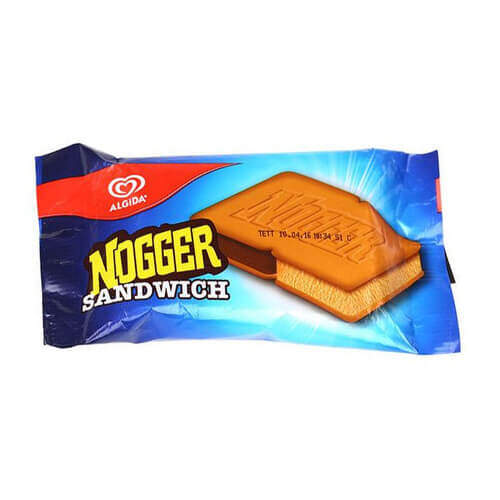 Algida Nogger Karamel Kakao Sandwich 145 Ml.