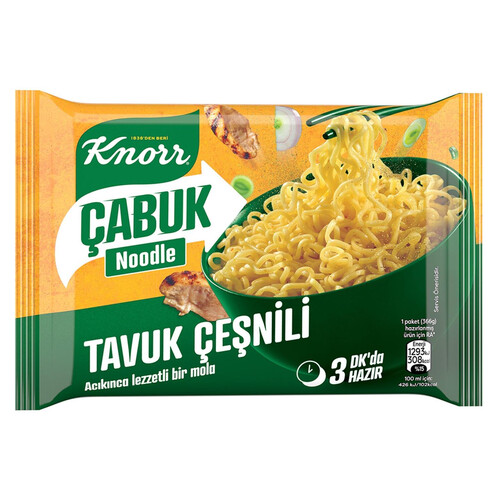 Knorr Tavuk Çeşnili Noodle 66 Gr