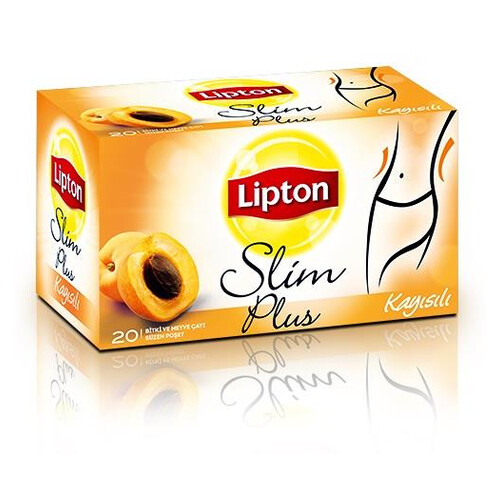 Lipton Form Plus Kayısılı Bitki Çayı 20'li Paket 40 Gr.