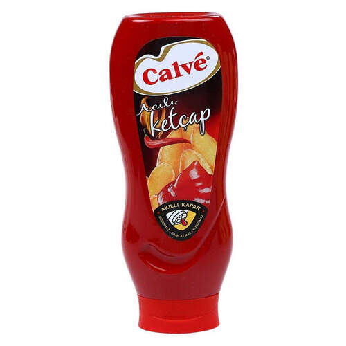 Calve Ketçap 600 Gr. (acılı)