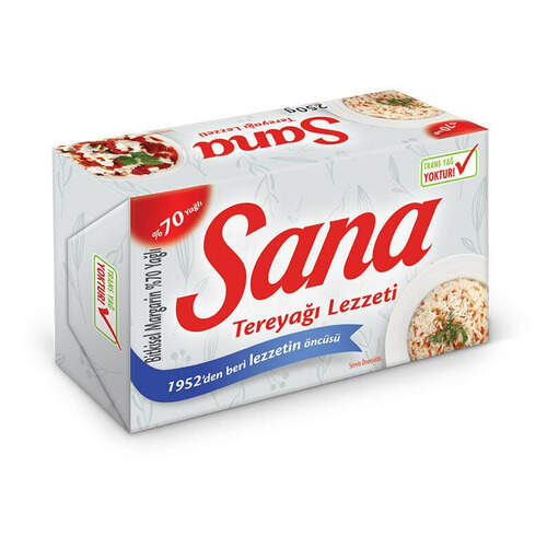 Sana Tereyağ Margarin 250 Gr.