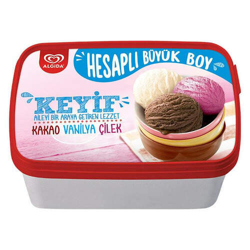 Algıda 1400ml.cılek-kakao-vanılya