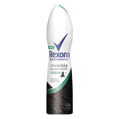 Rexona Invısıble Black Whıte Fresh Deodorant 150 Ml