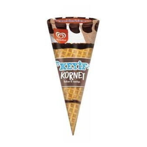 Cornetto Keyif Kornet Çikolata Vanilya 110 Gr.