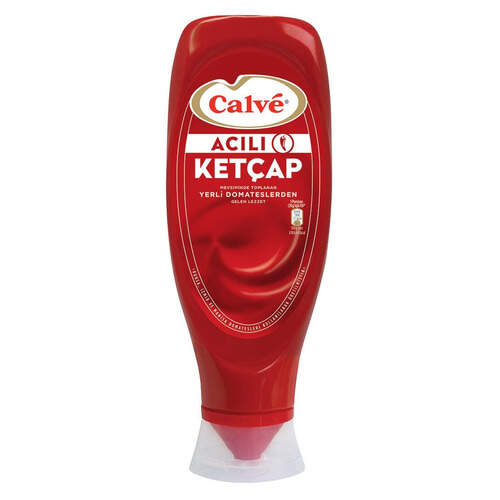 Calve Ketçap 600 Gr. (acılı)