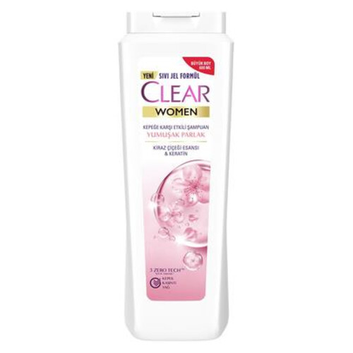 Clear Şampuan Par Kiraz Cape 600 Ml