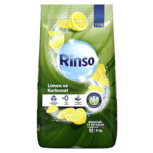 Rinso Matik Toz Limon Karbonat 8000 Gr