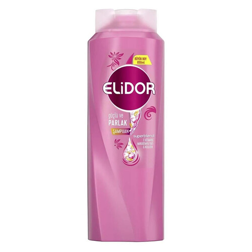 Elidor Şampuan Güçlü Ve Parlak Saçlar 650 Ml