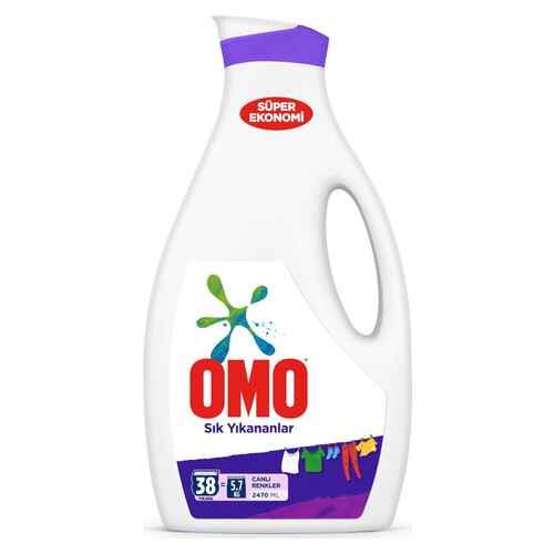 Omo Sıvı 2470 Ml Sık Yıkananlar