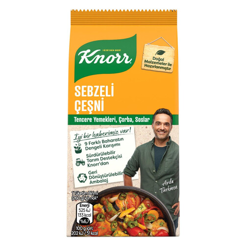 Knorr Sebzeli Çeşni 65 Gr