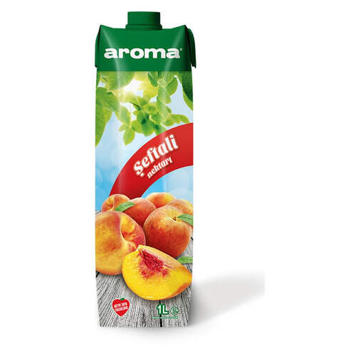 Aroma Şeftali Meyve Suyu 1 Lt.
