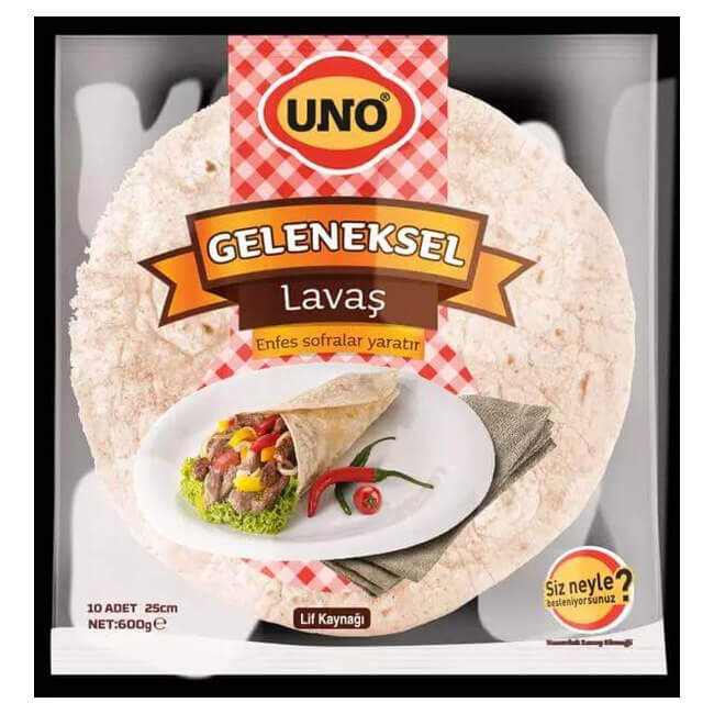 Uno Lavaş 520 Gr.