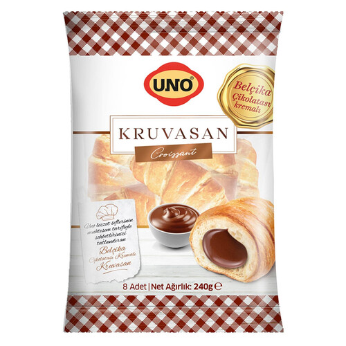 Uno Çikolata Kremalı Kruvasan 240 G